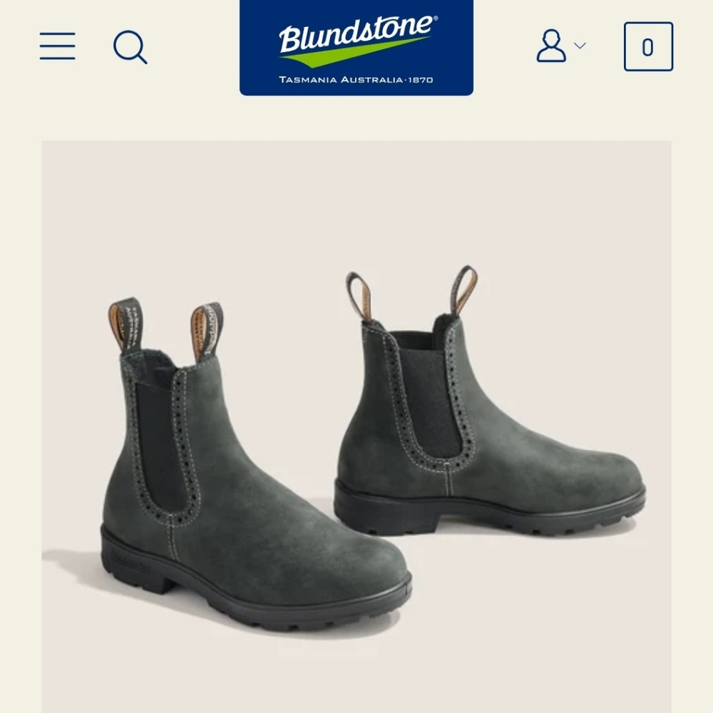 Blundstone Women's Originals Dark Gray Ankle Boots